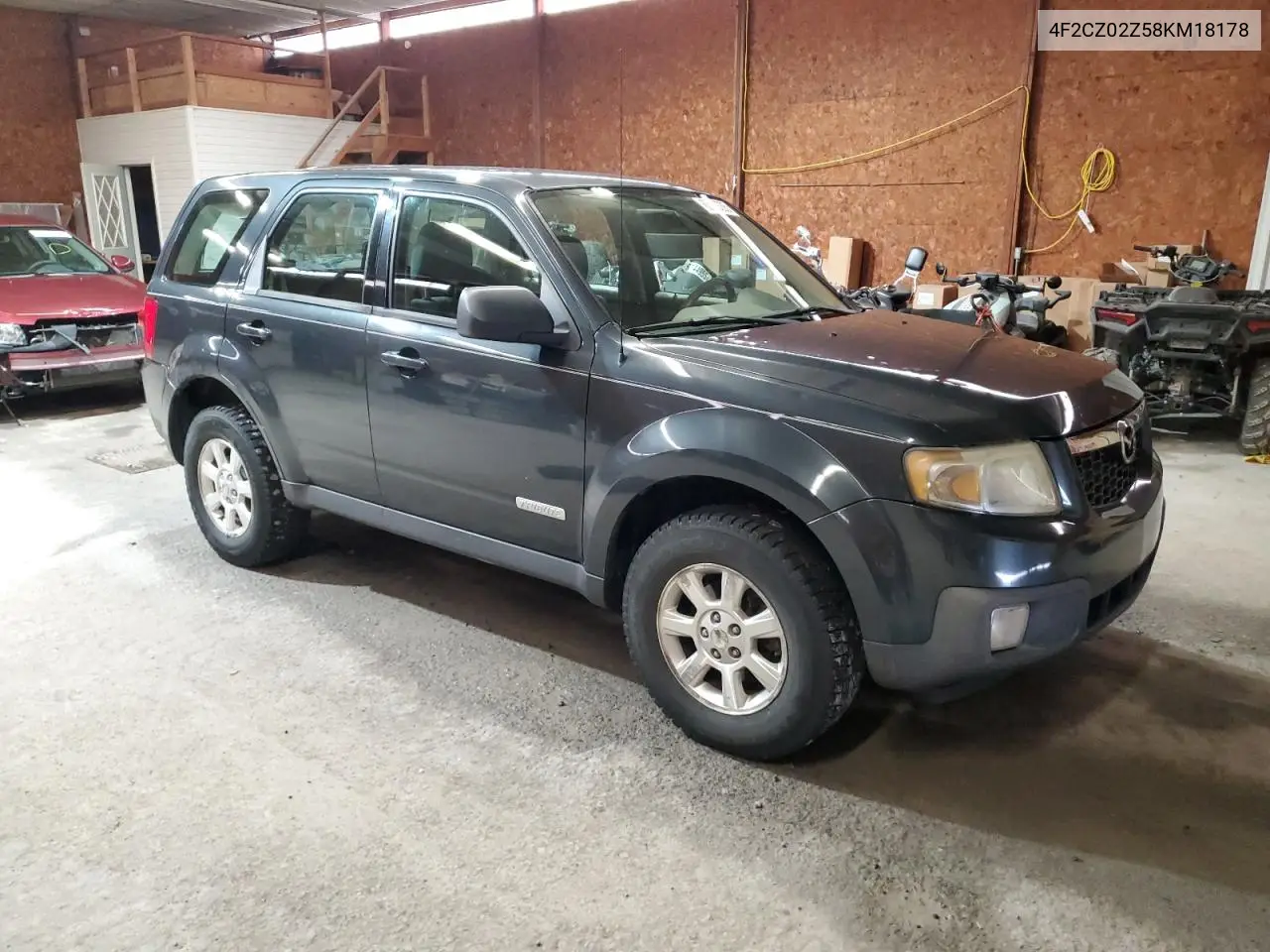2008 Mazda Tribute I VIN: 4F2CZ02Z58KM18178 Lot: 63083005