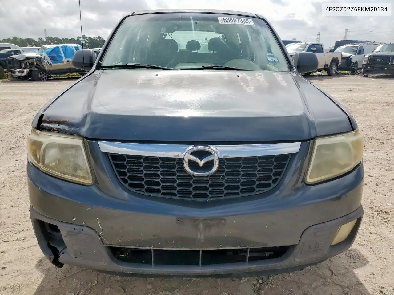 2008 Mazda Tribute I VIN: 4F2CZ02Z68KM20134 Lot: 63607385