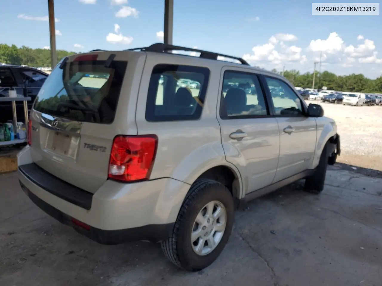 2008 Mazda Tribute I VIN: 4F2CZ02Z18KM13219 Lot: 64897345