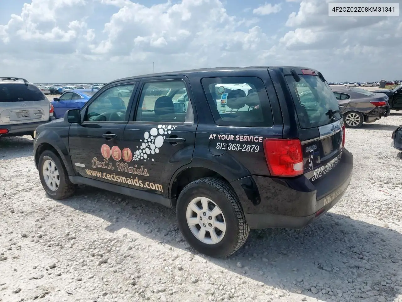 2008 Mazda Tribute I VIN: 4F2CZ02Z08KM31341 Lot: 65093195