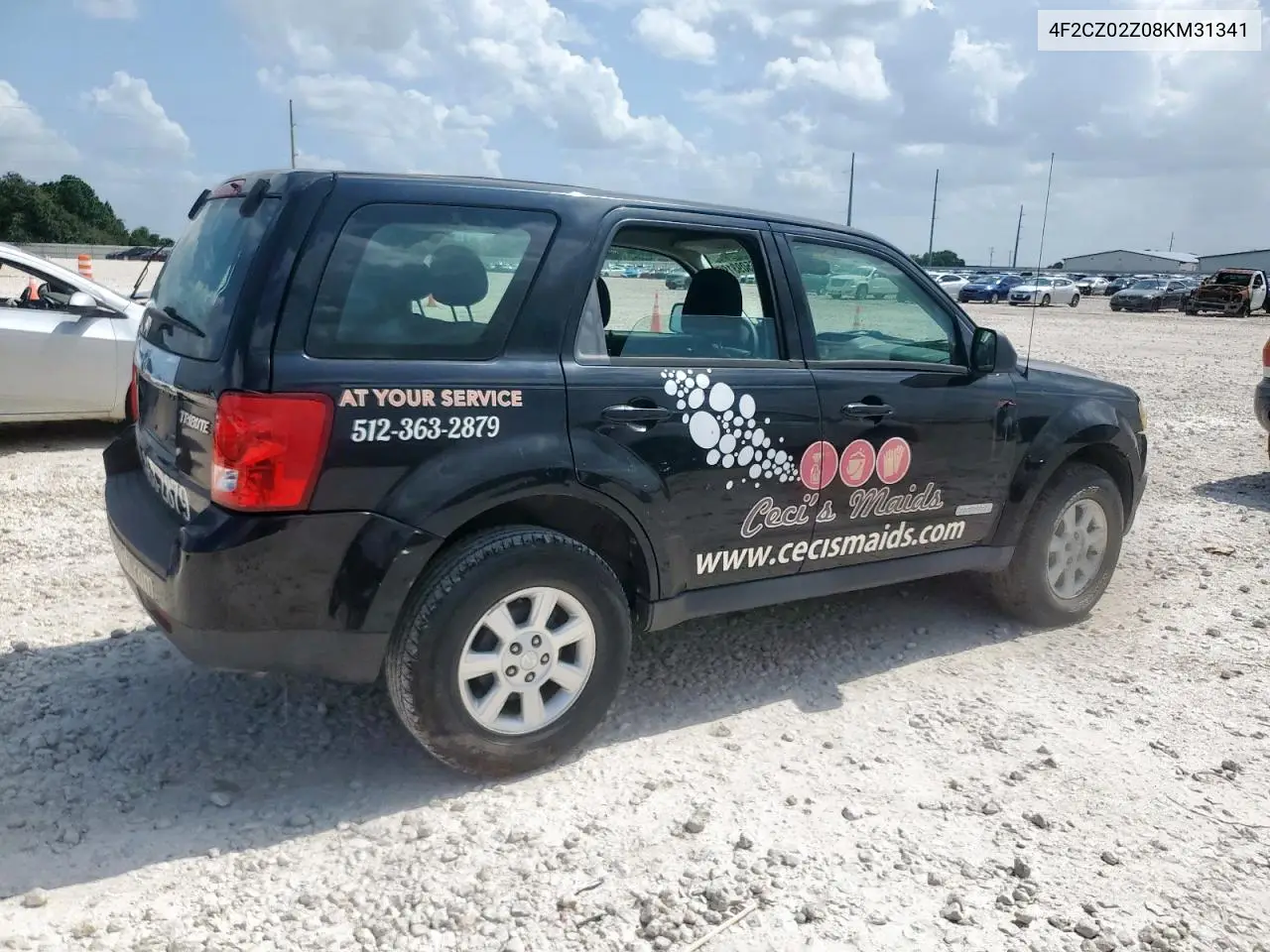 2008 Mazda Tribute I VIN: 4F2CZ02Z08KM31341 Lot: 65093195