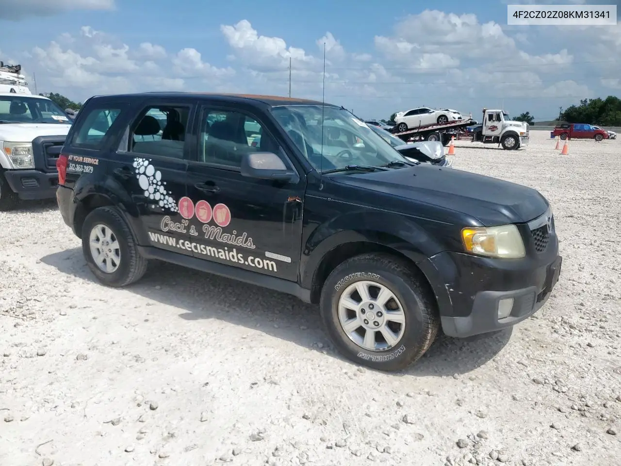 2008 Mazda Tribute I VIN: 4F2CZ02Z08KM31341 Lot: 65093195