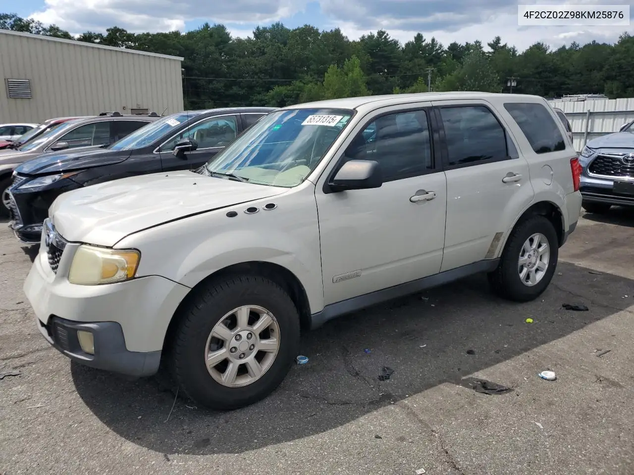 2008 Mazda Tribute I VIN: 4F2CZ02Z98KM25876 Lot: 65731315