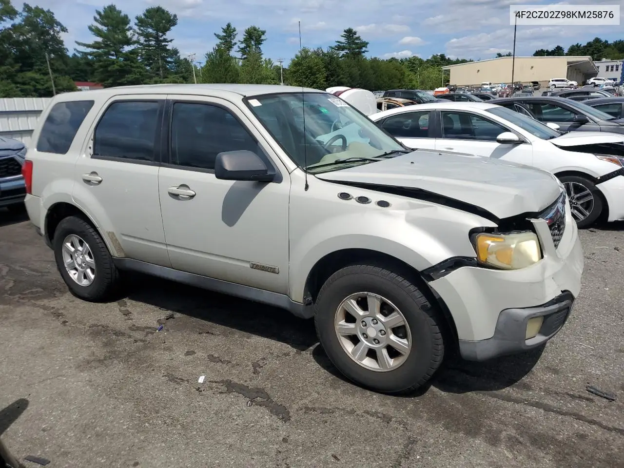 2008 Mazda Tribute I VIN: 4F2CZ02Z98KM25876 Lot: 65731315