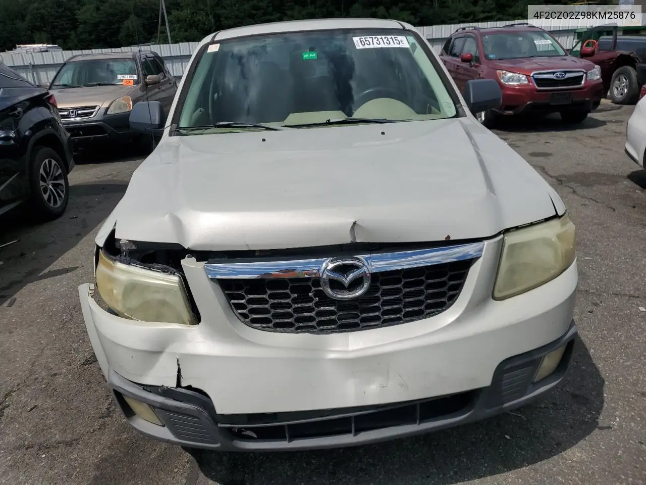 2008 Mazda Tribute I VIN: 4F2CZ02Z98KM25876 Lot: 65731315