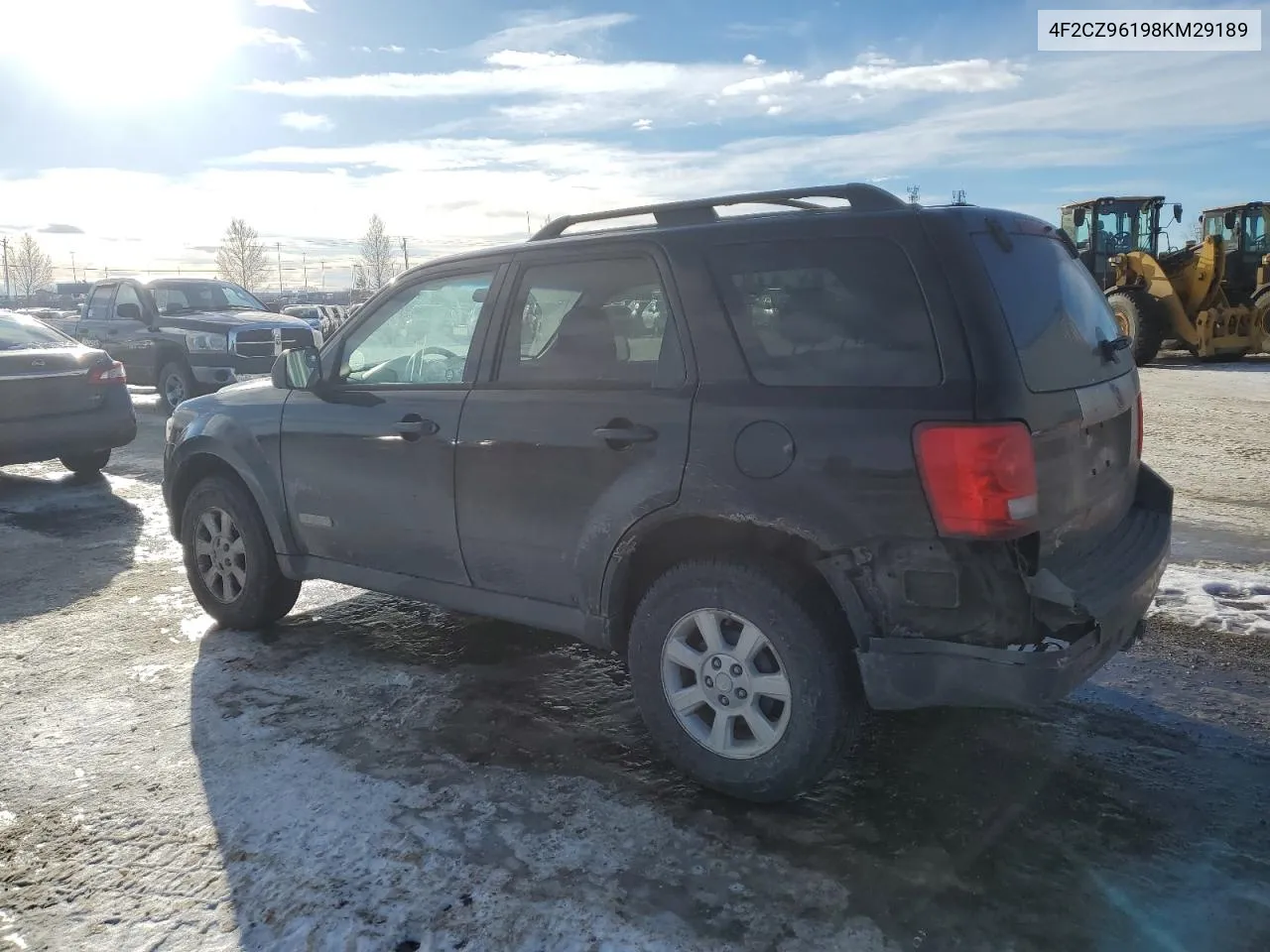 2008 Mazda Tribute S VIN: 4F2CZ96198KM29189 Lot: 87827555