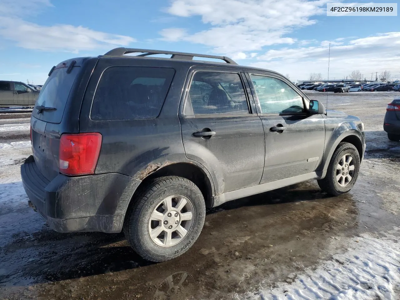2008 Mazda Tribute S VIN: 4F2CZ96198KM29189 Lot: 87827555