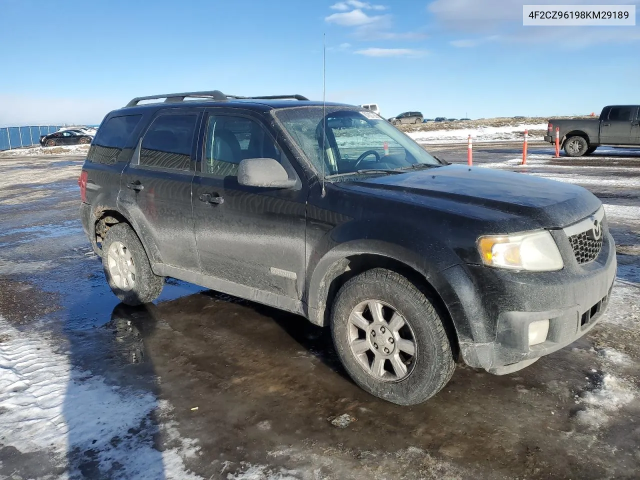 2008 Mazda Tribute S VIN: 4F2CZ96198KM29189 Lot: 87827555