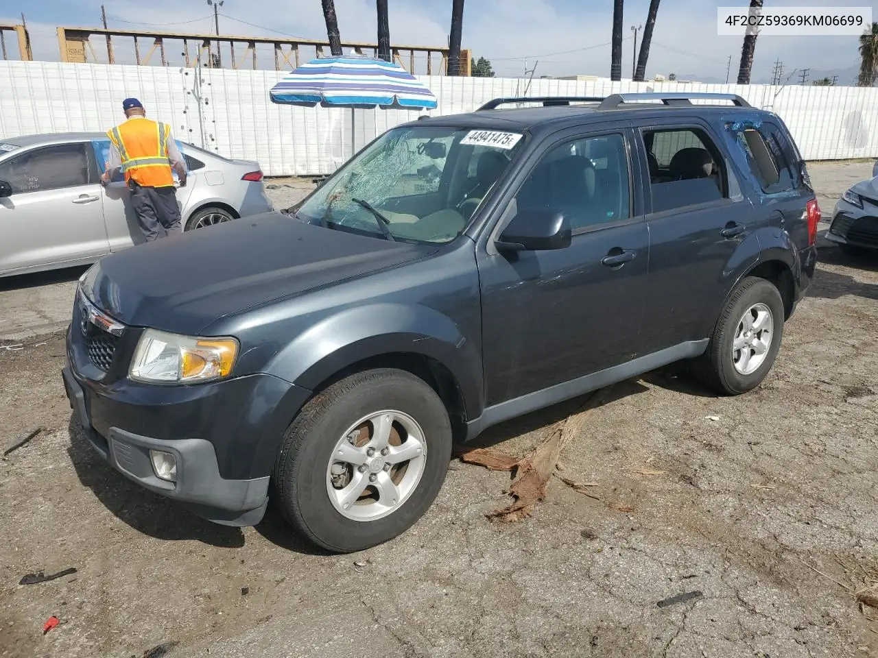 2009 Mazda Tribute Hybrid VIN: 4F2CZ59369KM06699 Lot: 44941475