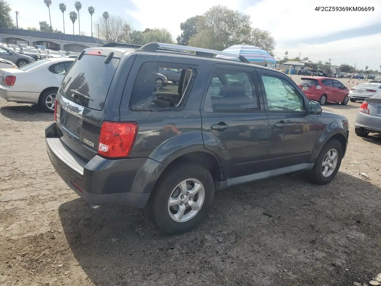 2009 Mazda Tribute Hybrid VIN: 4F2CZ59369KM06699 Lot: 44941475