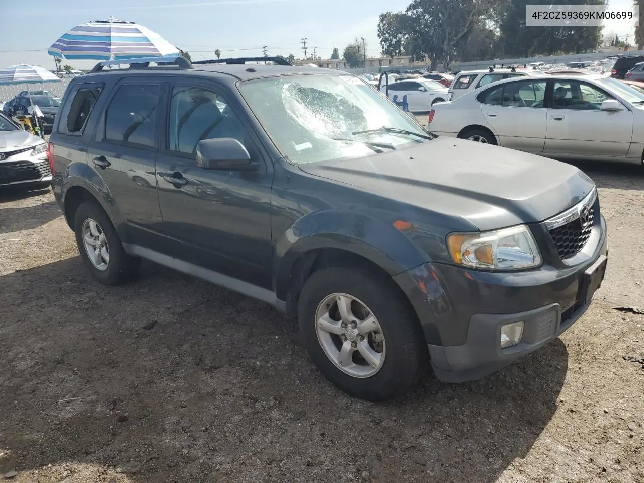 2009 Mazda Tribute Hybrid VIN: 4F2CZ59369KM06699 Lot: 44941475