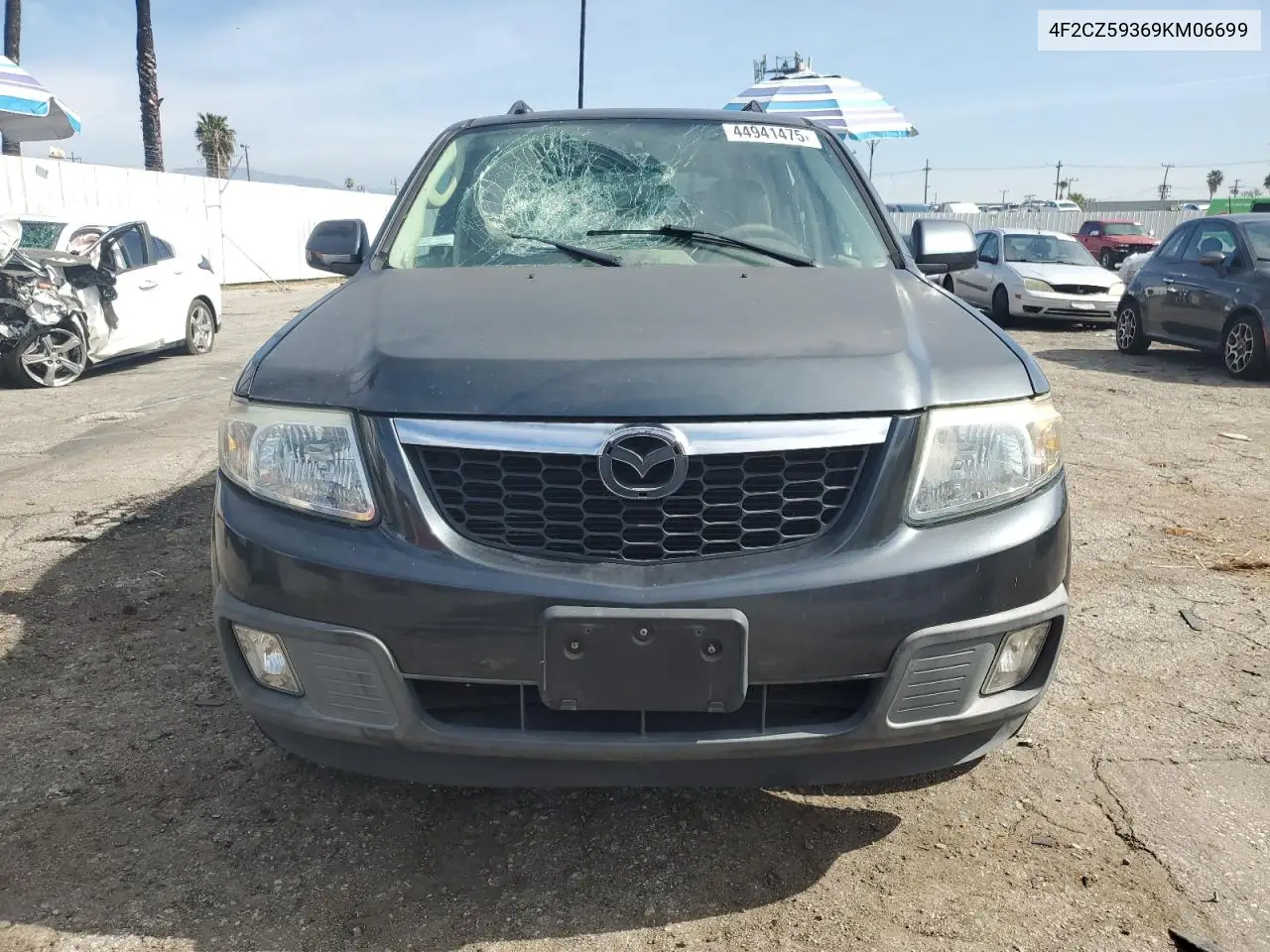 2009 Mazda Tribute Hybrid VIN: 4F2CZ59369KM06699 Lot: 44941475