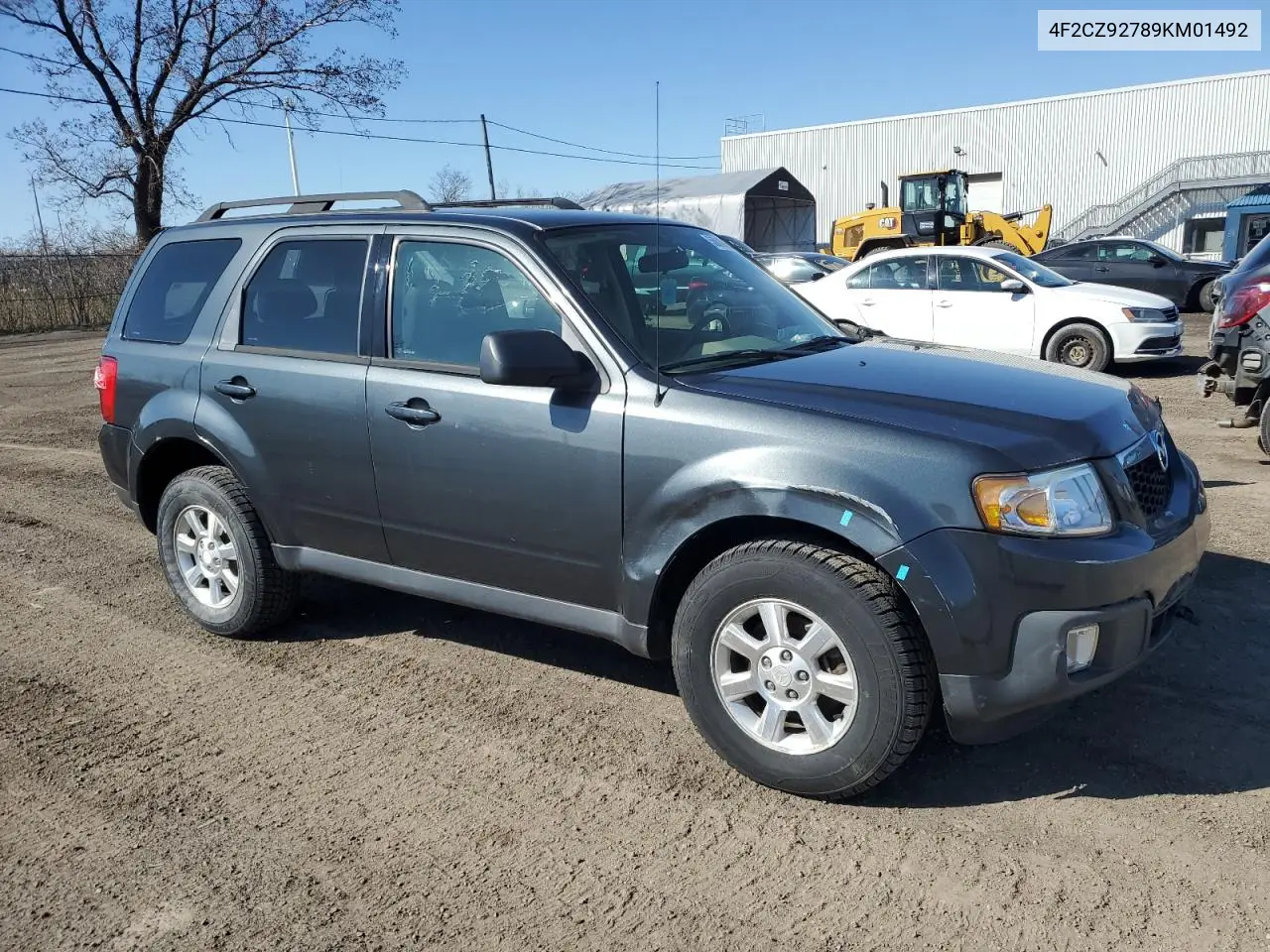 2009 Mazda Tribute I VIN: 4F2CZ92789KM01492 Lot: 55016985
