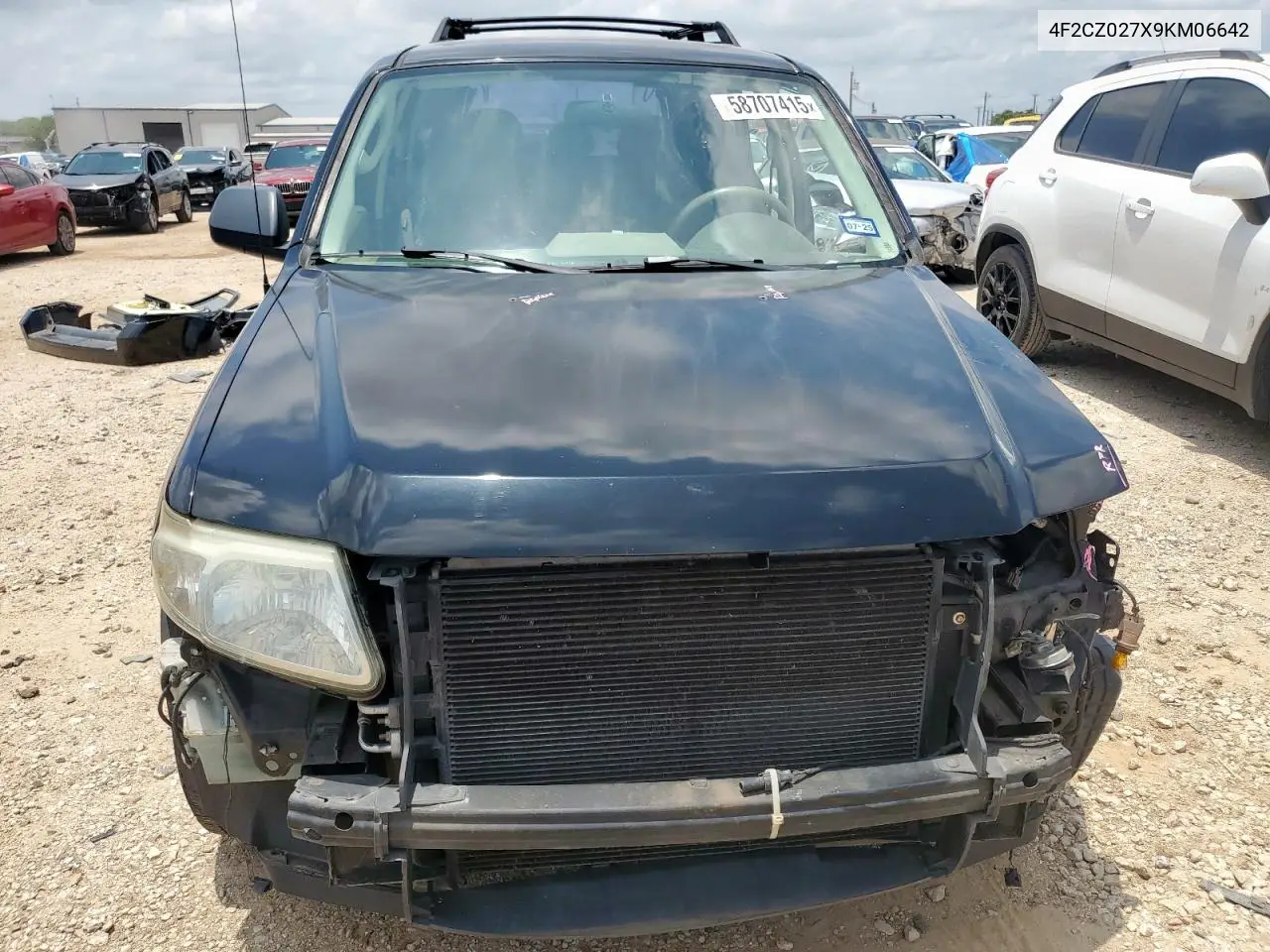 2009 Mazda Tribute I VIN: 4F2CZ027X9KM06642 Lot: 58707415