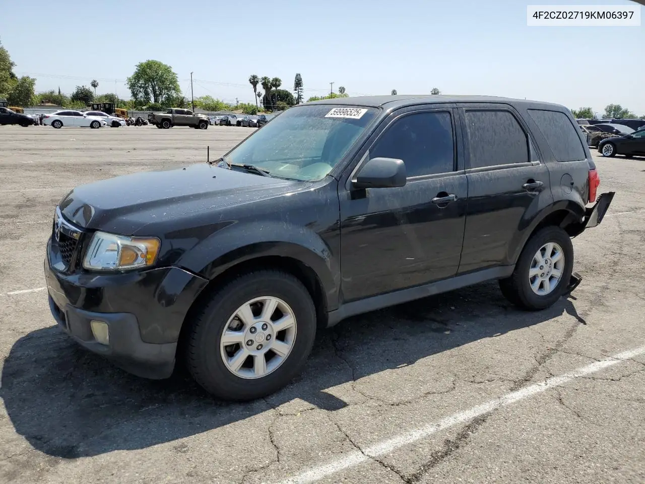 2009 Mazda Tribute I VIN: 4F2CZ02719KM06397 Lot: 59996525