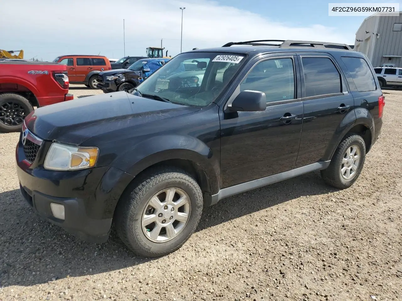 2009 Mazda Tribute S VIN: 4F2CZ96G59KM07731 Lot: 62926405