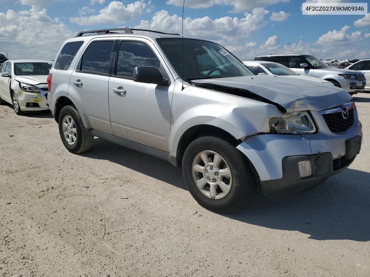 2009 Mazda Tribute I VIN: 4F2CZ027X9KM09346 Lot: 72734214