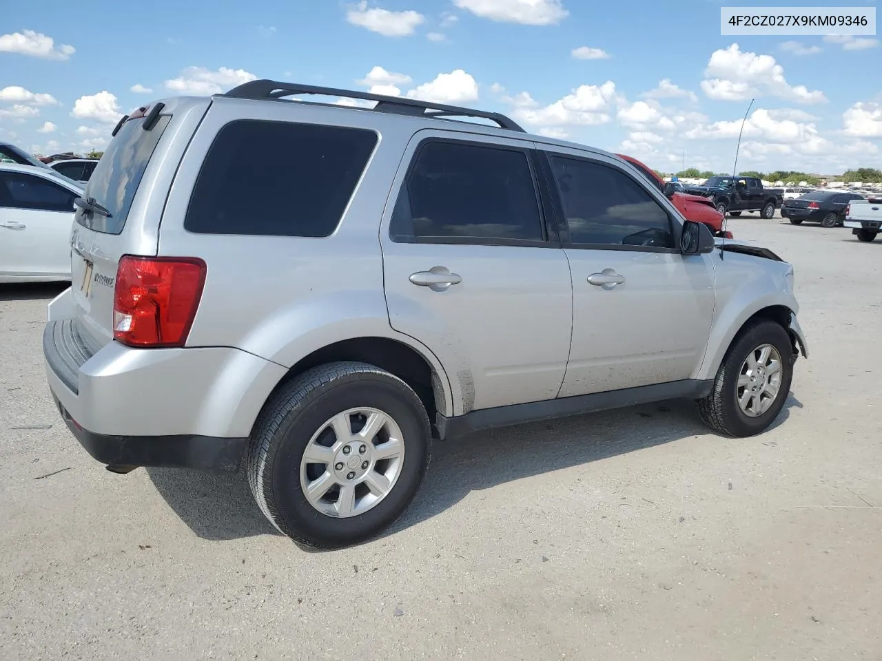 2009 Mazda Tribute I VIN: 4F2CZ027X9KM09346 Lot: 72734214
