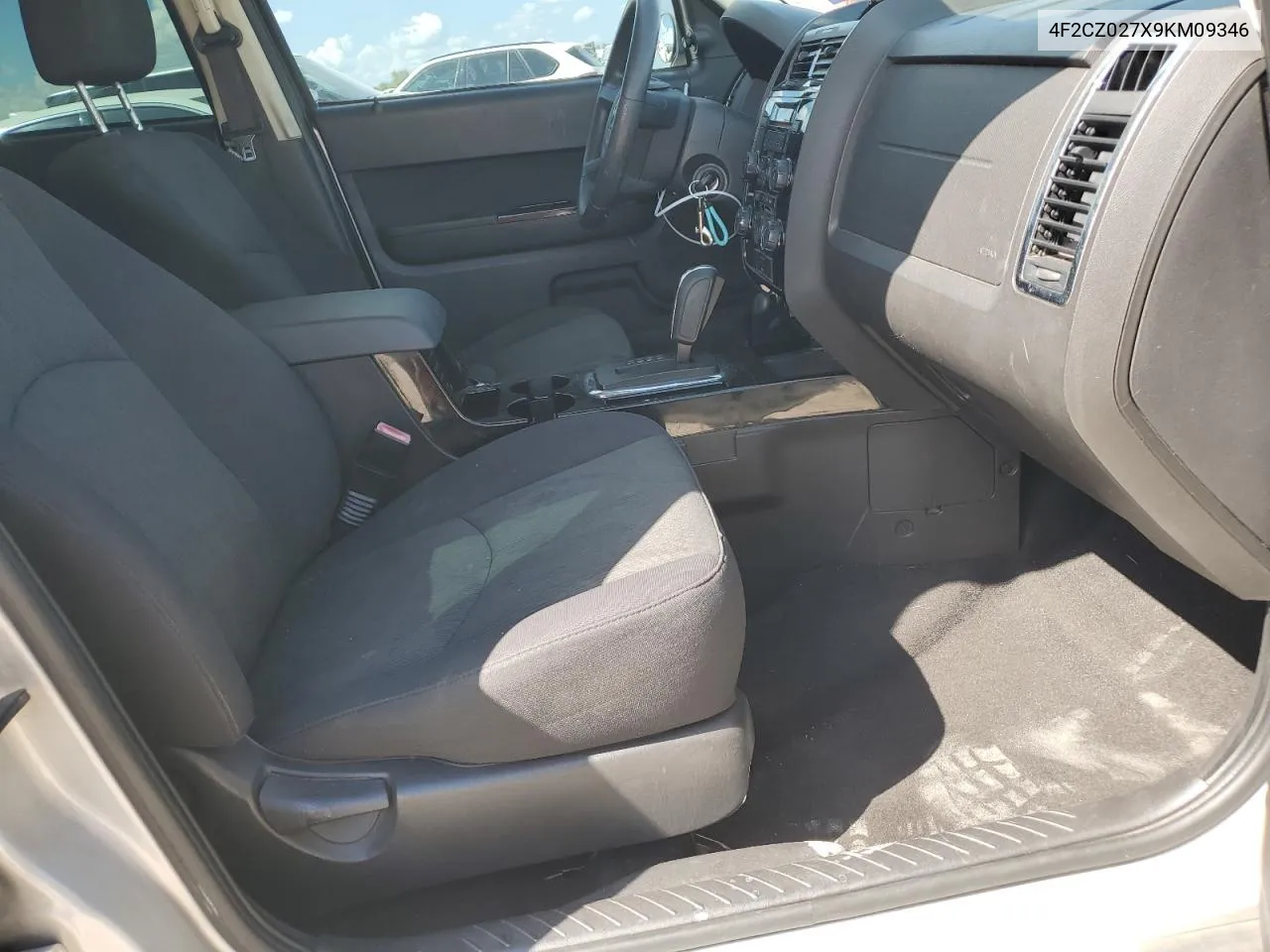 2009 Mazda Tribute I VIN: 4F2CZ027X9KM09346 Lot: 72734214