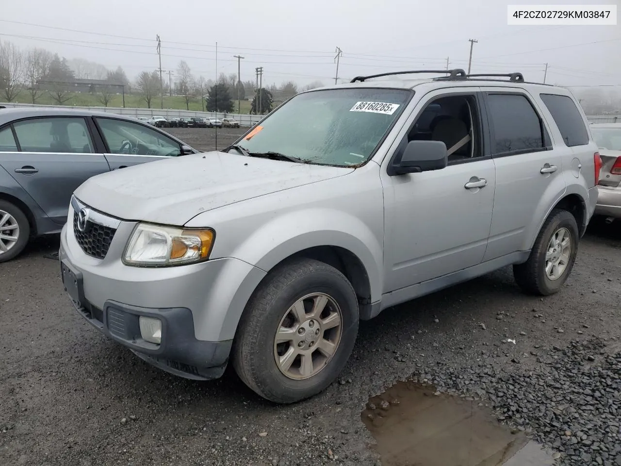 2009 Mazda Tribute I VIN: 4F2CZ02729KM03847 Lot: 88160285