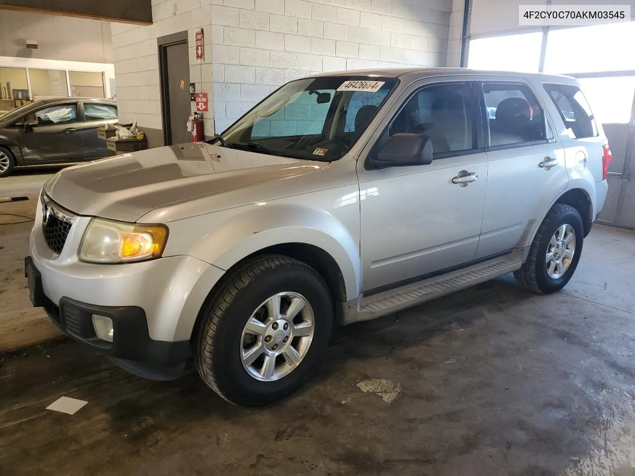 2010 Mazda Tribute I VIN: 4F2CY0C70AKM03545 Lot: 46426684