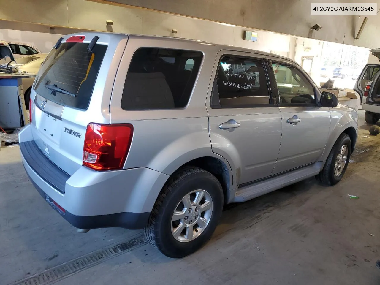 2010 Mazda Tribute I VIN: 4F2CY0C70AKM03545 Lot: 46426684