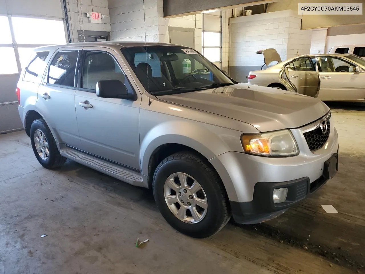 2010 Mazda Tribute I VIN: 4F2CY0C70AKM03545 Lot: 46426684