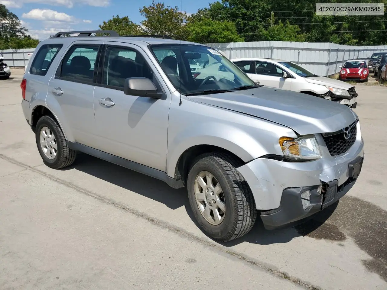 2010 Mazda Tribute I VIN: 4F2CY0C79AKM07545 Lot: 55640665