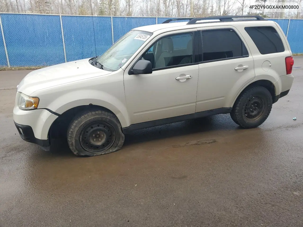 2010 Mazda Tribute S VIN: 4F2CY9GGXAKM00800 Lot: 55945705