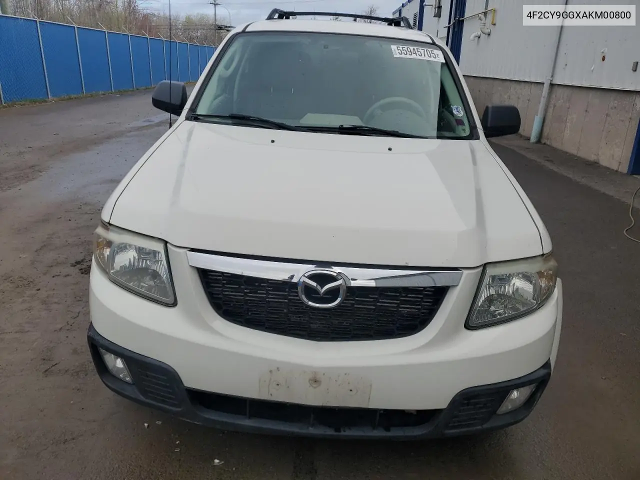 2010 Mazda Tribute S VIN: 4F2CY9GGXAKM00800 Lot: 55945705