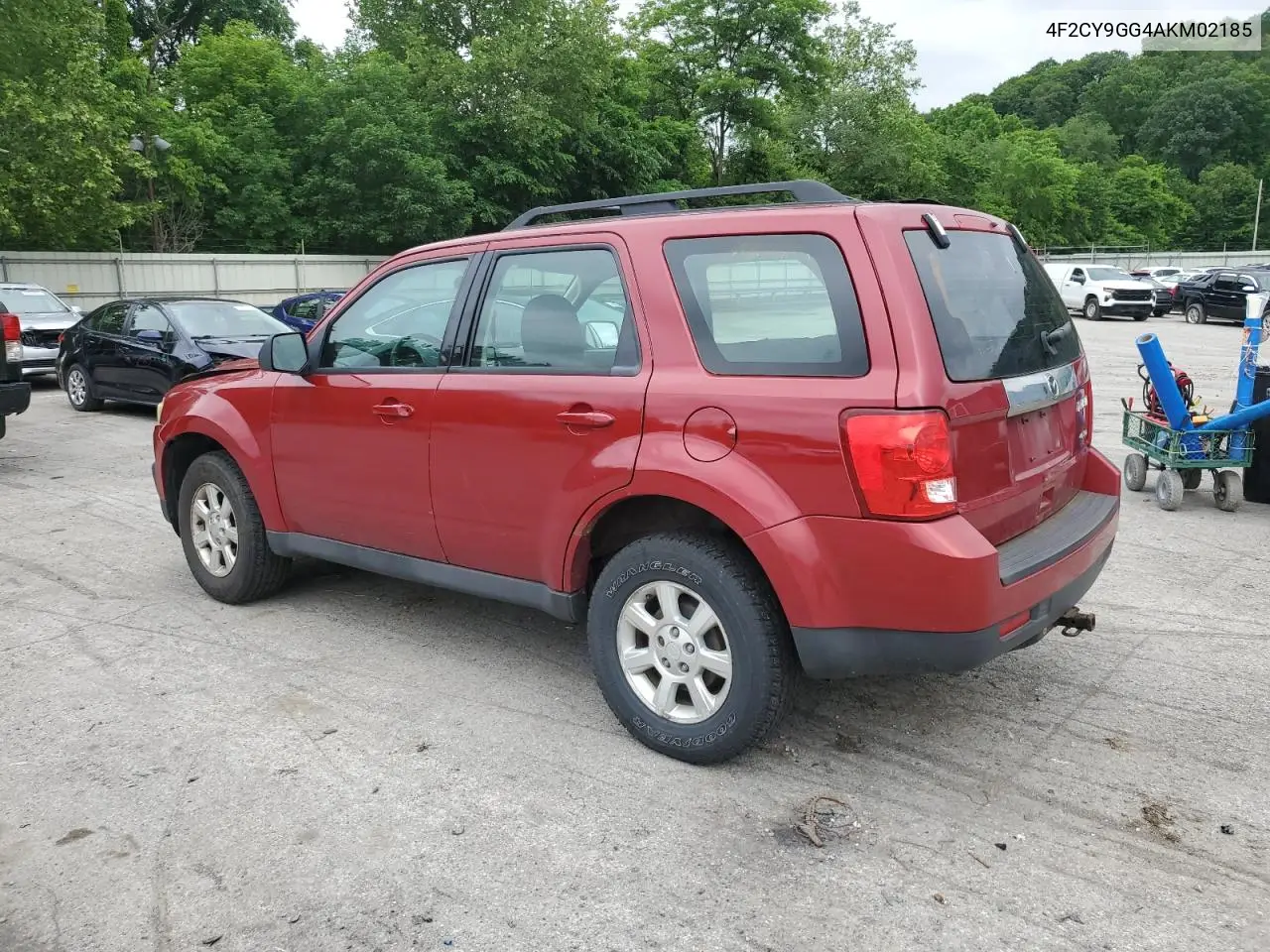 2010 Mazda Tribute S VIN: 4F2CY9GG4AKM02185 Lot: 60782965