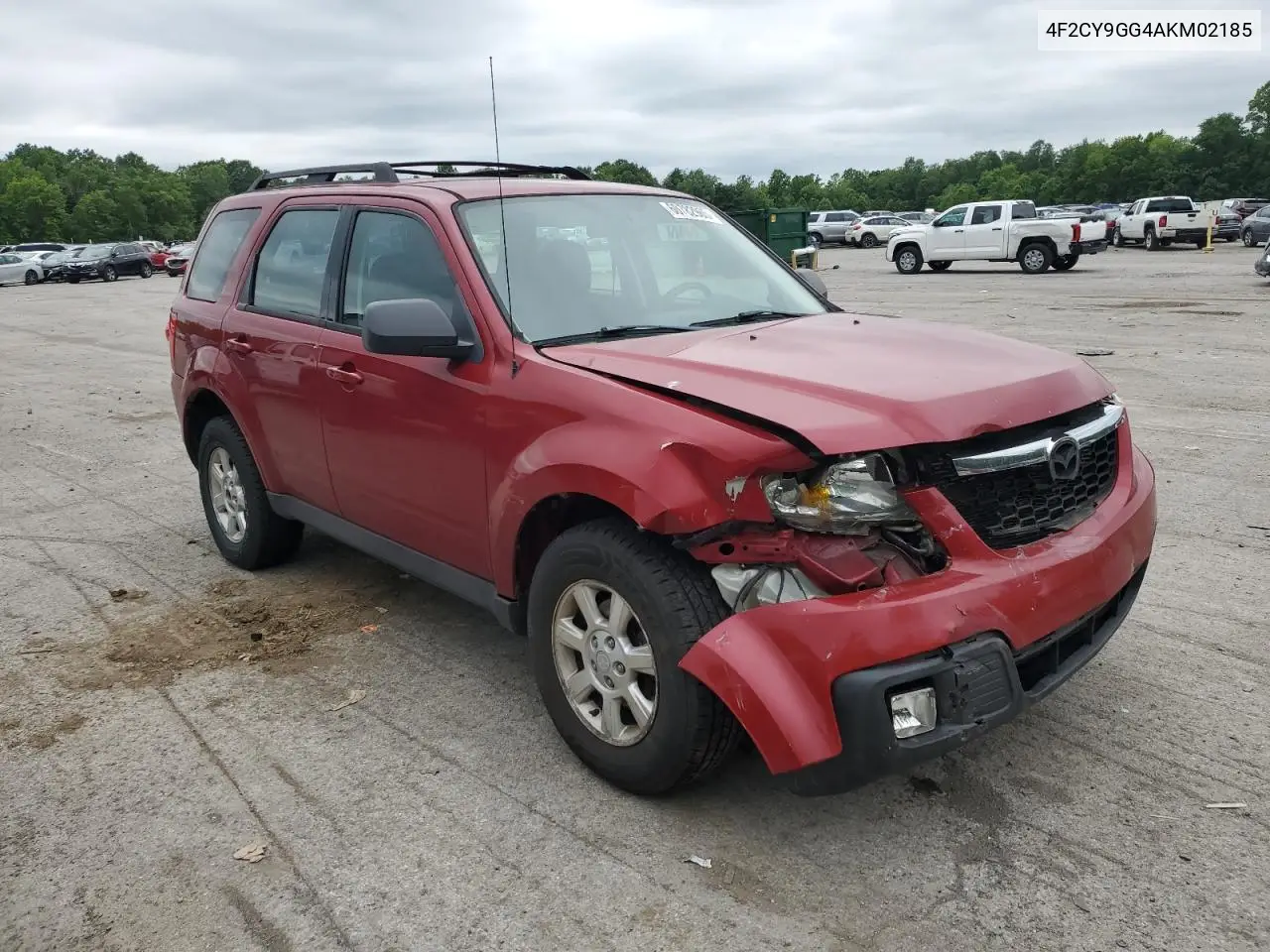 2010 Mazda Tribute S VIN: 4F2CY9GG4AKM02185 Lot: 60782965