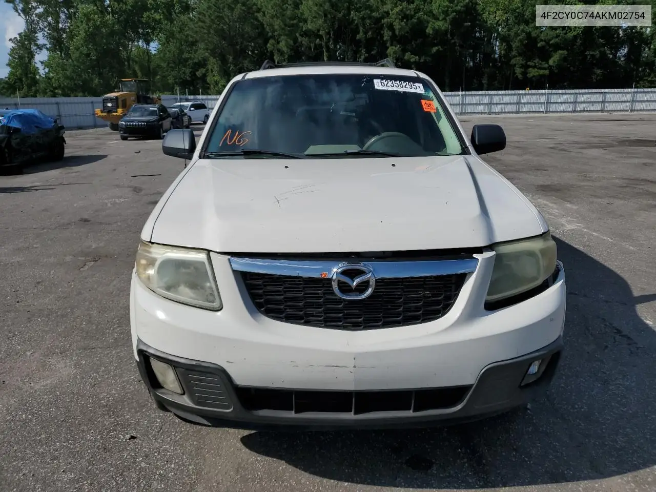 2010 Mazda Tribute I VIN: 4F2CY0C74AKM02754 Lot: 62358295