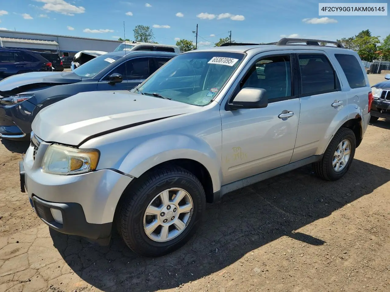 2010 Mazda Tribute S VIN: 4F2CY9GG1AKM06145 Lot: 65387095