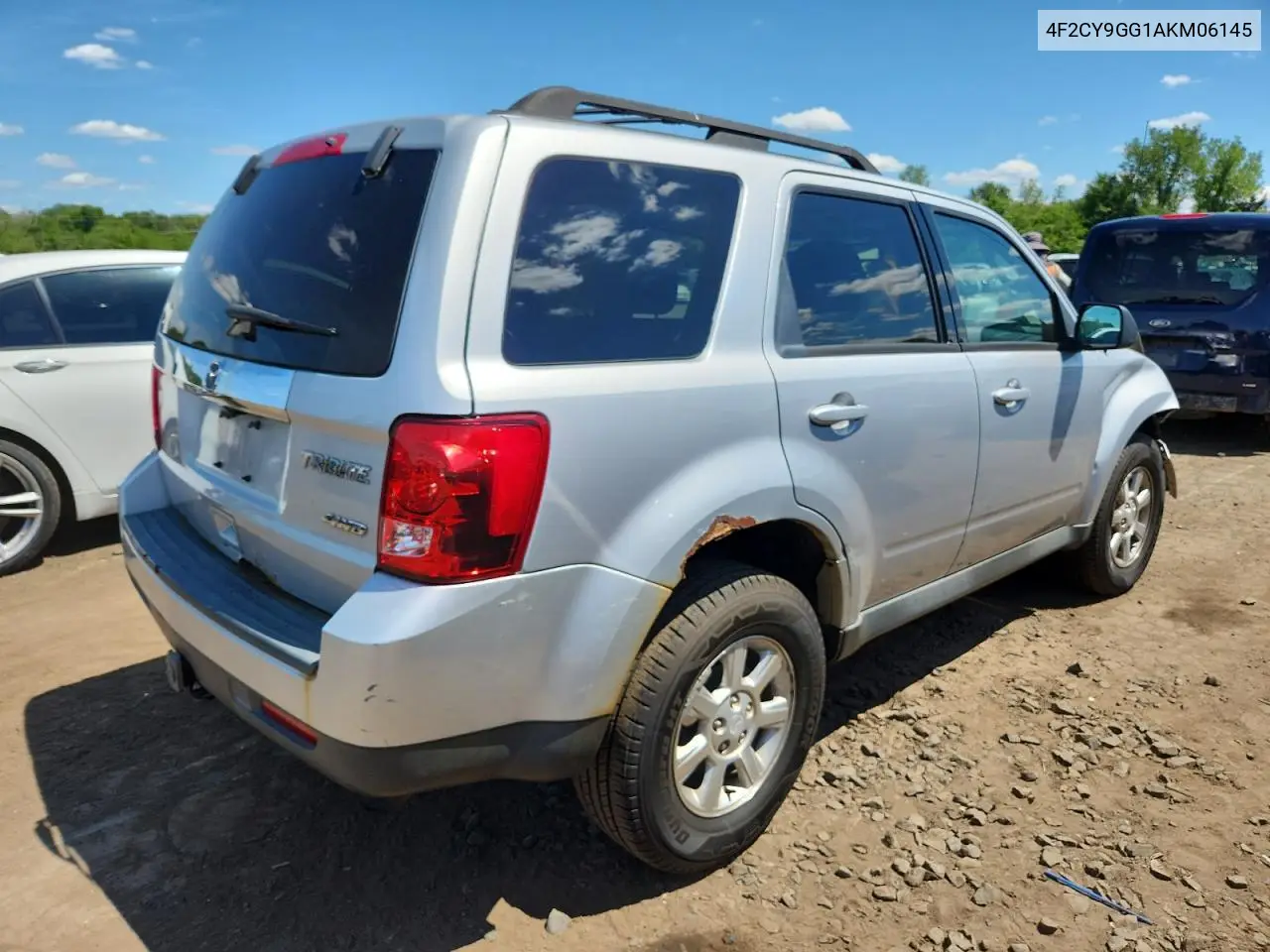 2010 Mazda Tribute S VIN: 4F2CY9GG1AKM06145 Lot: 65387095