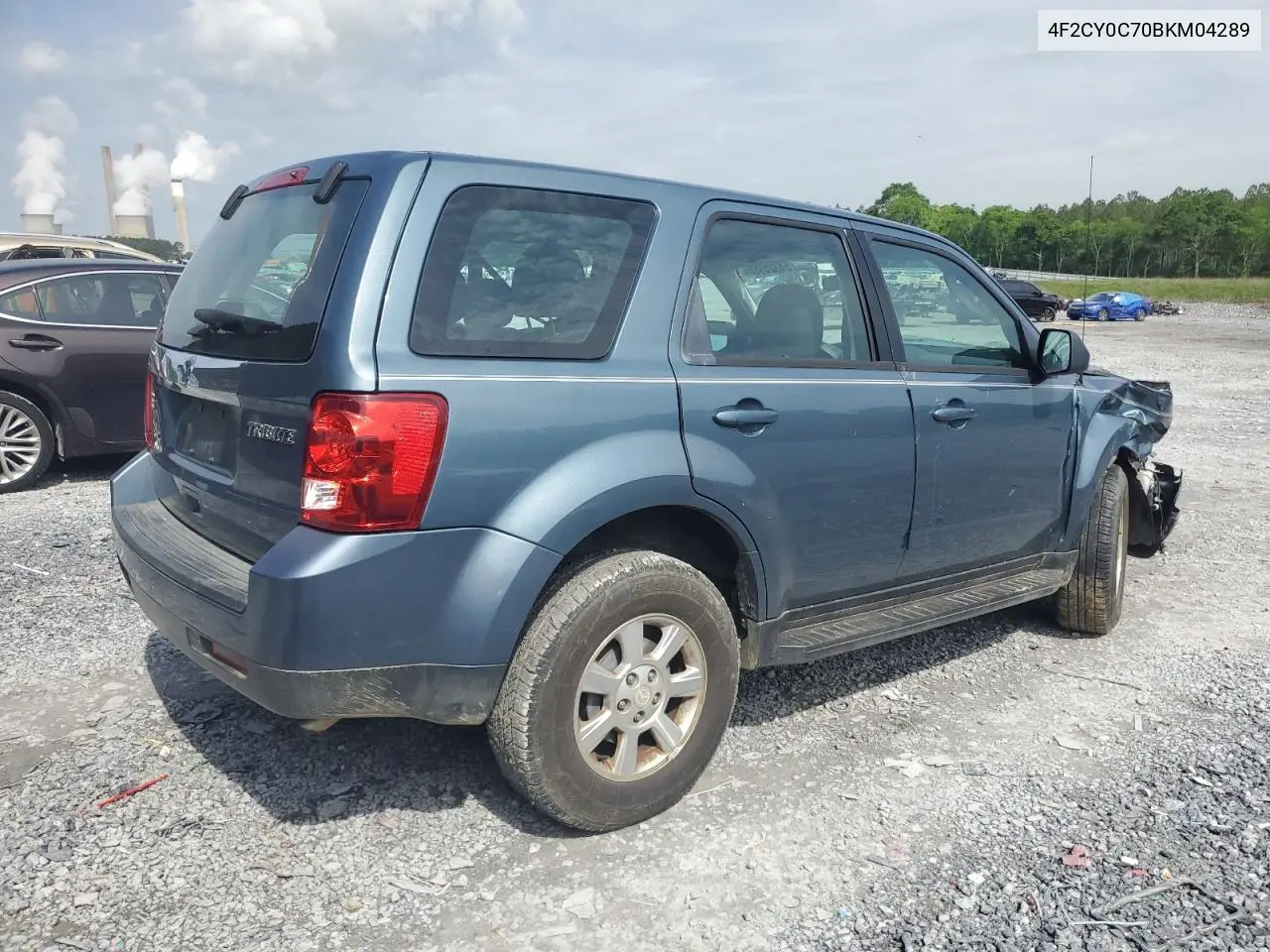 2011 Mazda Tribute I VIN: 4F2CY0C70BKM04289 Lot: 54325905
