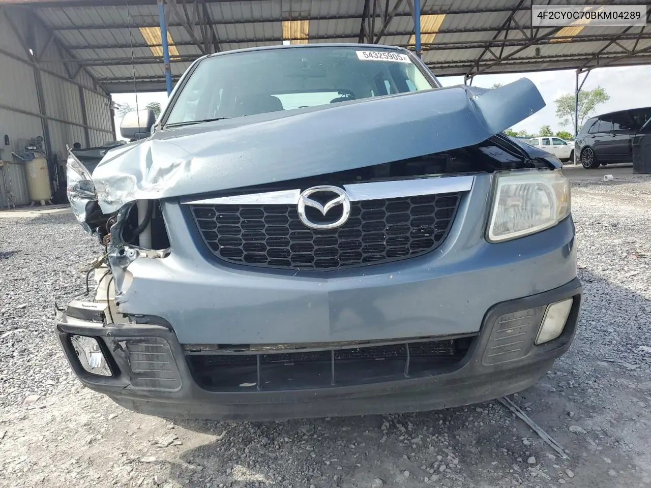 2011 Mazda Tribute I VIN: 4F2CY0C70BKM04289 Lot: 54325905
