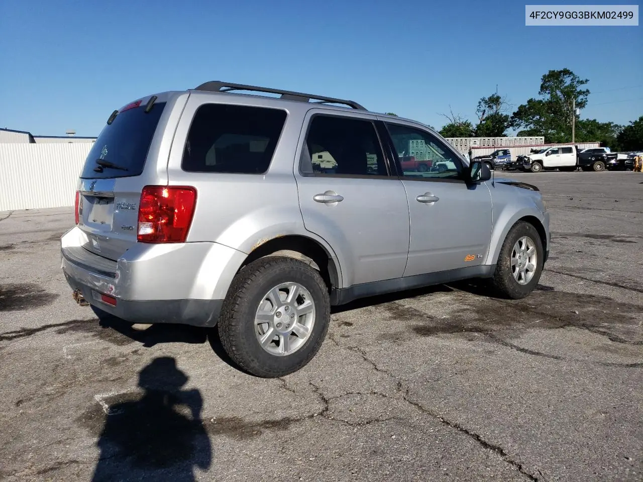 2011 Mazda Tribute S VIN: 4F2CY9GG3BKM02499 Lot: 57778865