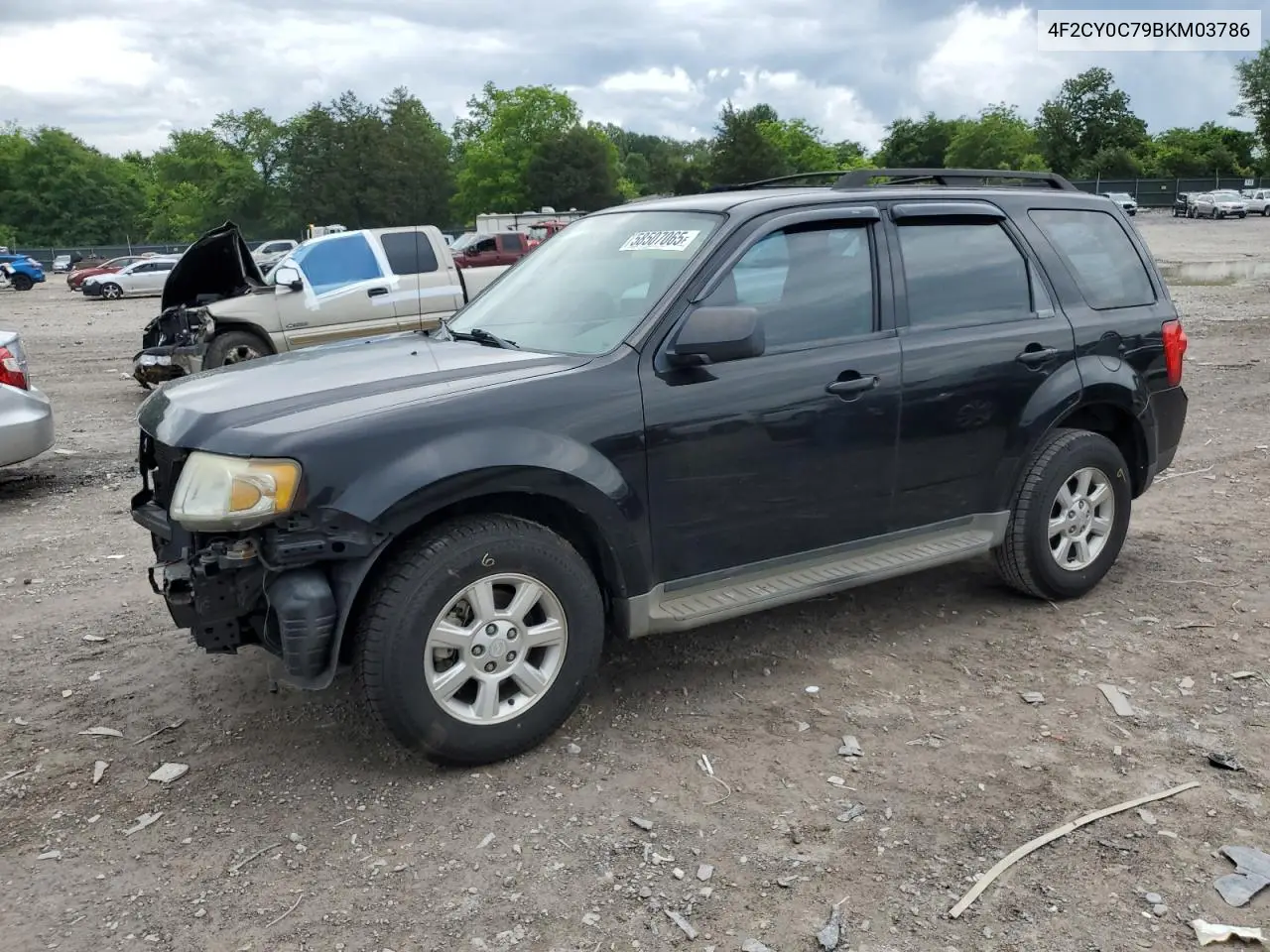 2011 Mazda Tribute I VIN: 4F2CY0C79BKM03786 Lot: 58507065