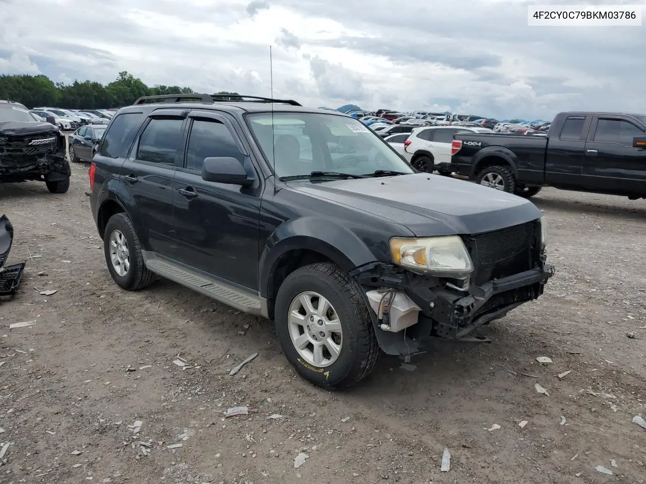 2011 Mazda Tribute I VIN: 4F2CY0C79BKM03786 Lot: 58507065