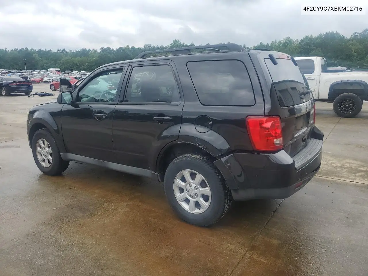 2011 Mazda Tribute I VIN: 4F2CY9C7XBKM02716 Lot: 60458885