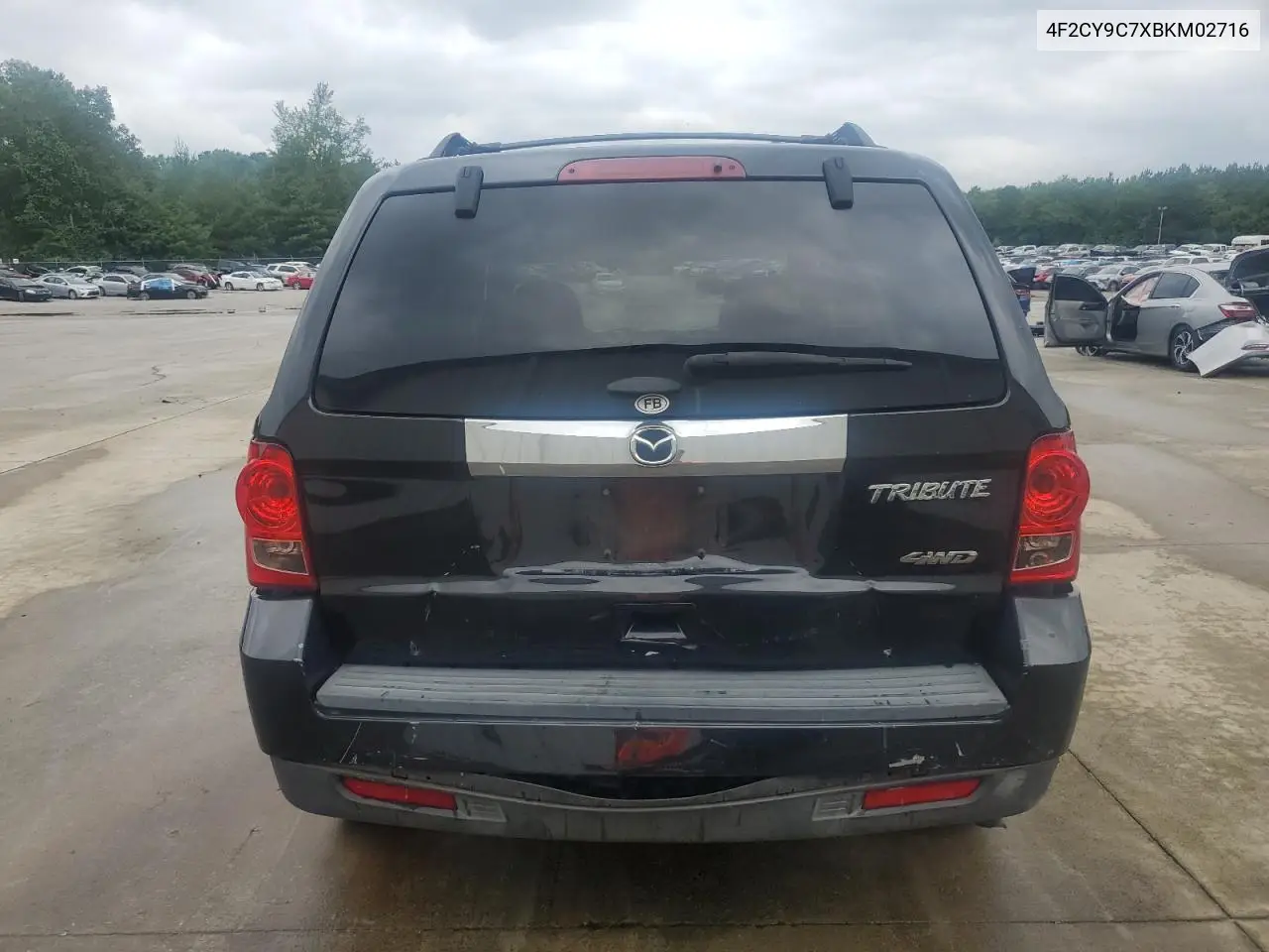 2011 Mazda Tribute I VIN: 4F2CY9C7XBKM02716 Lot: 60458885