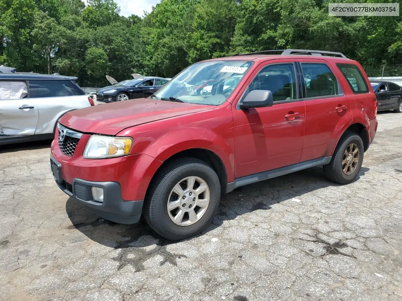 2011 Mazda Tribute I VIN: 4F2CY0C77BKM03754 Lot: 63586575