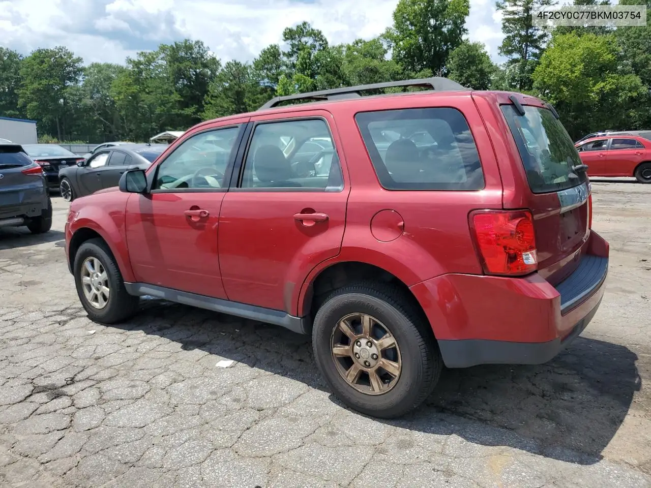 2011 Mazda Tribute I VIN: 4F2CY0C77BKM03754 Lot: 63586575