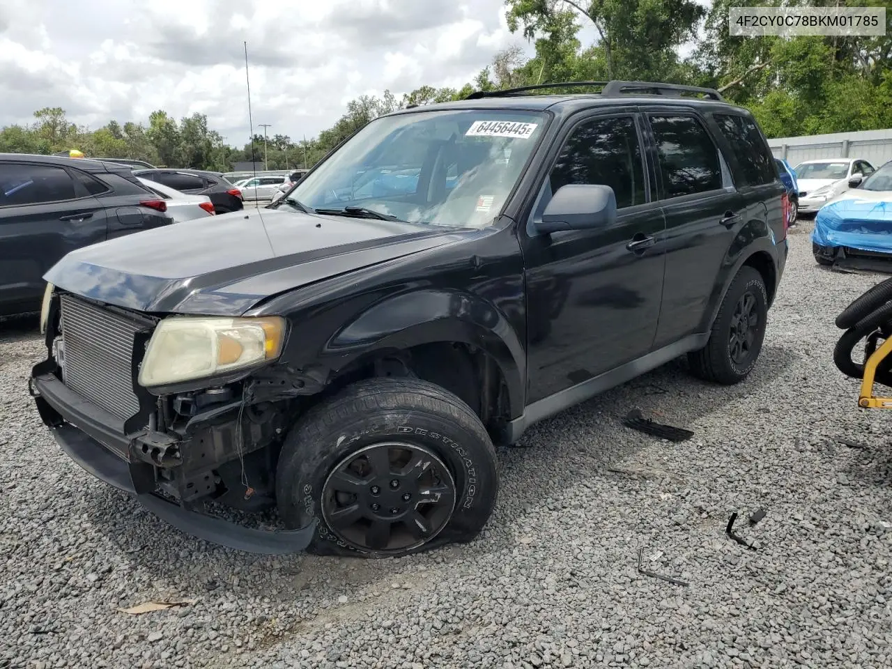 2011 Mazda Tribute I VIN: 4F2CY0C78BKM01785 Lot: 64456445
