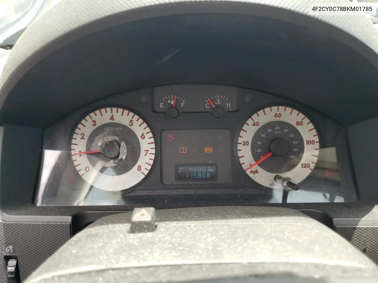 2011 Mazda Tribute I VIN: 4F2CY0C78BKM01785 Lot: 64456445