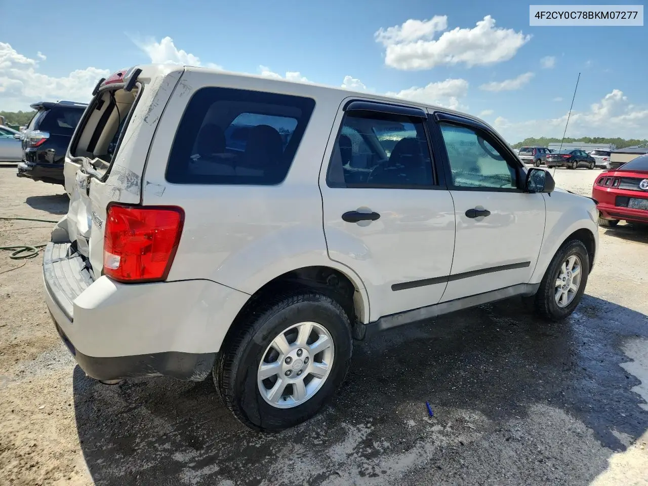 2011 Mazda Tribute I VIN: 4F2CY0C78BKM07277 Lot: 64648405