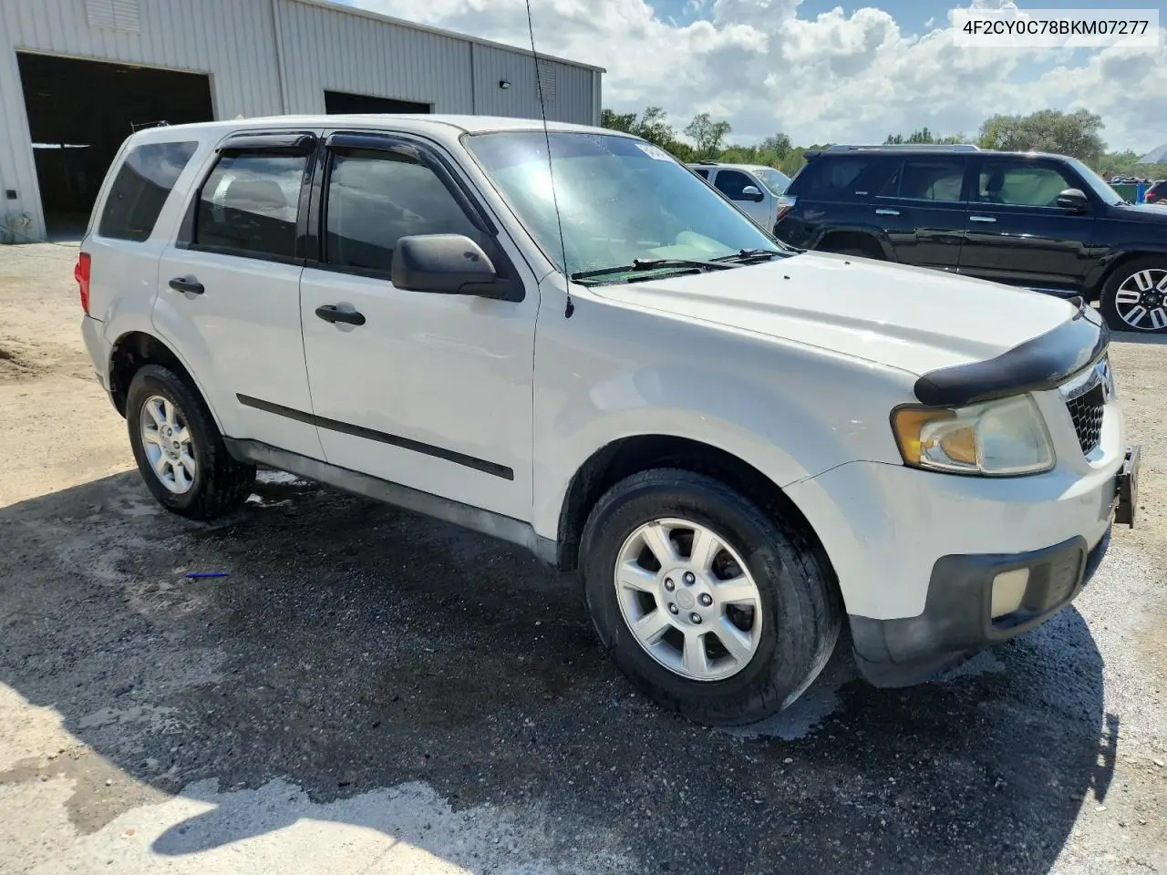 2011 Mazda Tribute I VIN: 4F2CY0C78BKM07277 Lot: 64648405