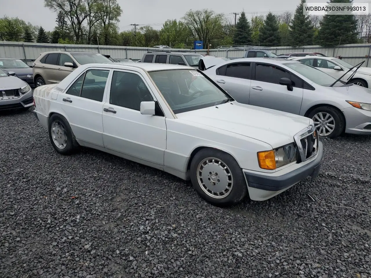 1992 Mercedes-Benz 190 E 2.6 VIN: WDBDA29D3NF993013 Lot: 55794035