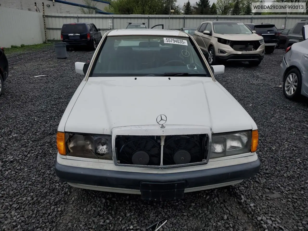 1992 Mercedes-Benz 190 E 2.6 VIN: WDBDA29D3NF993013 Lot: 55794035
